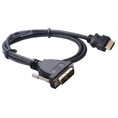 3.3' Liberty Premium Molded HDMI to DVI Digital cable - Black